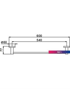 Держатель для полотенца F30201 Frap