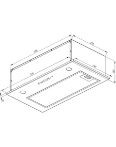 Кухонная вытяжка Micra Twin 60 WK-7 (белый) Akpo