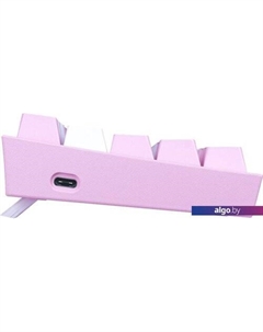 Клавиатура Fizz (розовый/белый) Redragon