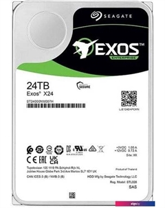 Жесткий диск Exos X24 24TB ST24000NM007H Seagate