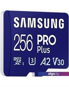 Карта памяти PRO Plus microSDXC 256GB MB-MD256SA/EU (с адаптером) Samsung