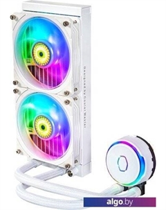 Кулер для процессора MasterLiquid PL240 Flux White Edition MLY-D24M-A23PZ-RW Cooler master
