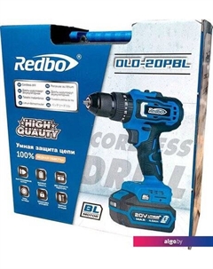 Дрель-шуруповерт OLD-20PBL (с 1-им АКБ, кейс) Redbo