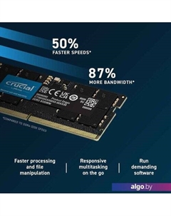 Оперативная память 32ГБ DDR5 SODIMM 5600 МГц CT32G56C46S5 Crucial