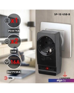 Разветвитель SP-1e-USB-B Б0026333 Эра