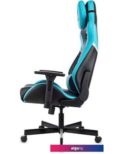 Кресло Thunder 5X (черный/голубой) Knight