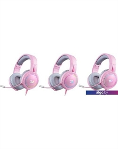 Наушники Mento (розовый) Redragon
