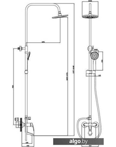 Душевая система D80335111 Diadonna