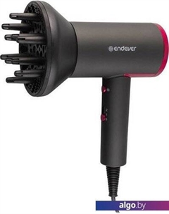 Фен Aurora-479 (серый/розовый) Endever