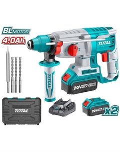 Перфоратор TRHLI202287 (с 2-мя АКБ, кейс) Total