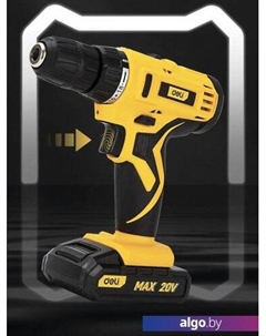 Дрель-шуруповерт DL-DZ20-E1D1 102881 (с 2-мя АКБ, кейс) Deli