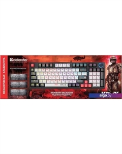 Клавиатура Hawk GK-418 (Outemu Red) Defender