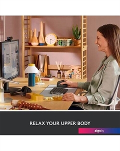 Вертикальная мышь Lift (графит) Logitech