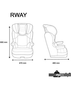 Детское автокресло Rway Access (grey) Nania