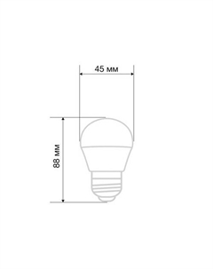 Светодиодная лампочка Шарик (GL) 11,5Вт E27 1093Лм 2700K теплый свет 604-043 Rexant