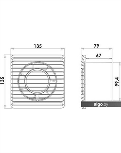 Осевой вентилятор PEN HS 100 Airroxy