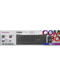 Клавиатура + мышь York C-777 45779 Defender