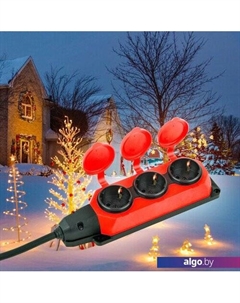 Удлинитель UK-3e-3x1.5-5m-IP44(KG) Б0057579 Эра