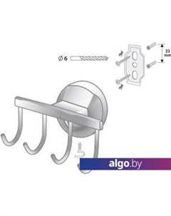 Крючок для ванны 239 Bisk