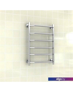 Полотенцесушитель Трапеция нижнее подключение 1" 8 перекладин 80 см Ростела