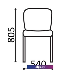 Офисный стул Iso CF-005 (кожзам, черный) Brabix