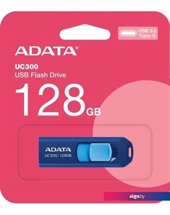 USB Flash UC300 128GB (синий/голубой) Adata