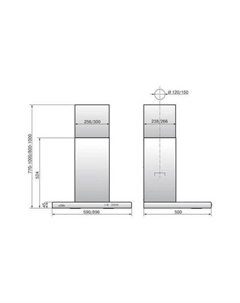 Кухонная вытяжка Квадра 60П-650-К3Д 210265 (антрацит) Elikor