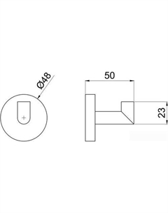 Крючок для ванны Priority 6.31001-31 Allen brau