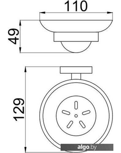 Мыльница Priority 6.31005-00 Allen brau