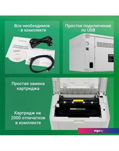 Принтер DHP-2401 (серый) Digma