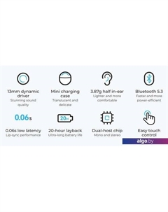 Наушники X1 Neo (черный) Haylou