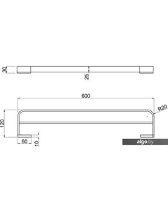 Держатель для полотенца Infinity 6.21013-31 Allen brau