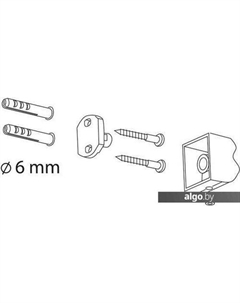 Крючок для ванны 2992 Bisk