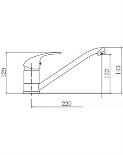 Смеситель A4203 Fashun