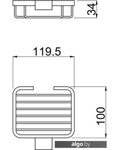 Мыльница Infinity 6.21005-00 Allen brau