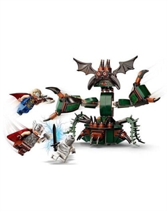 Конструктор Marvel Super Heroes 76207 Нападение на Новый Асгард Lego