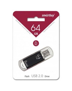 USB Flash Smart Buy 64GB V-Cut Black (SB64GBVC-K) Smartbuy