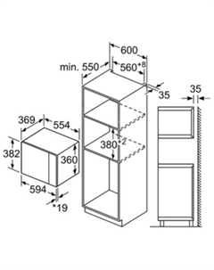 Микроволновая печь BFL554MS0 Bosch