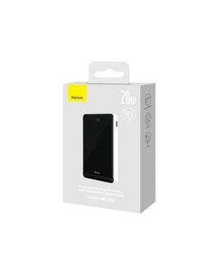 Внешний аккумулятор Magnetic Bracket Wireless Power Bank 20W 10000mAh (белый) Baseus