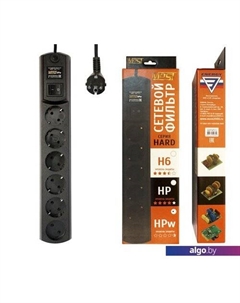 Сетевой фильтр HPW 2 м (черный) Most