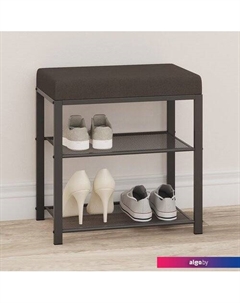 Банкетка Торонто 13S БТ13СГрС (графит/серый) Zmi