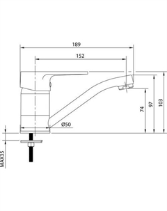 Смеситель Sapphire 0402.930 Eleanti