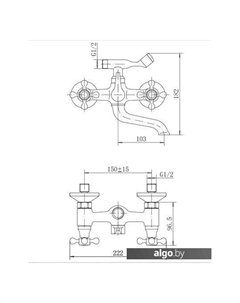 Смеситель A3019 Fashun