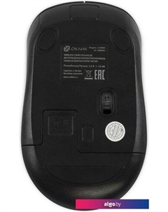 Мышь 310MW (черный/красный) Oklick