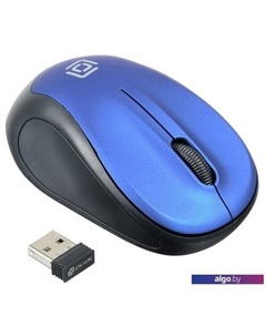 Мышь 665MW (черный/синий) Oklick