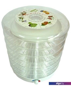 Сушилка для овощей и фруктов Ветерок-2 ЭСОФ-0,6/220 (6 поддонов, прозрачный) Спектр-прибор