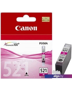 Картридж-чернильница (ПЗК) CLI-521 Magenta Canon