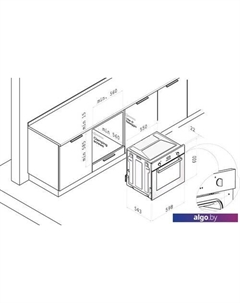 Духовой шкаф OKB 481 CRB Korting