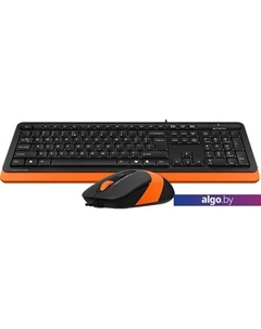 Клавиатура + мышь Fstyler F1010 (черный/оранжевый) A4tech