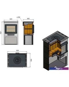 Колёсная газонокосилка RLM18X33B-40 (с АКБ 4 Ah) Ryobi